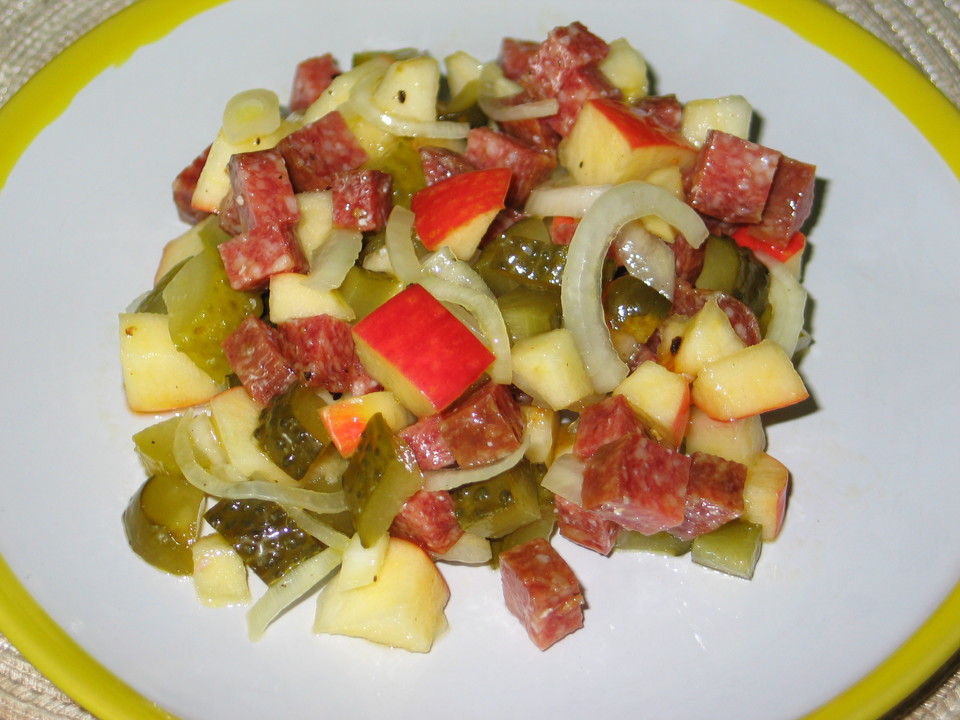 Apfel Wurst Salat — Rezepte Suchen