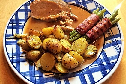 Schweinerücken aus dem Schnellkochtopf (Bild)