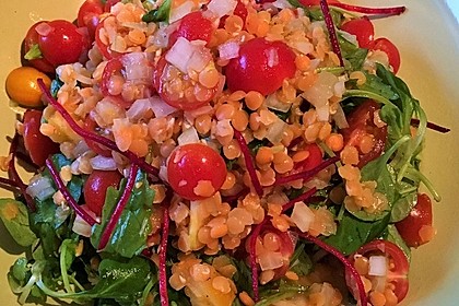 Rote Linsen-Salat (Bild)