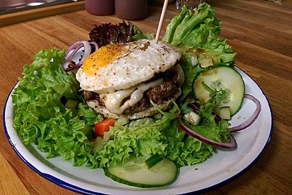 Burger Doppel-Ei (Bild)