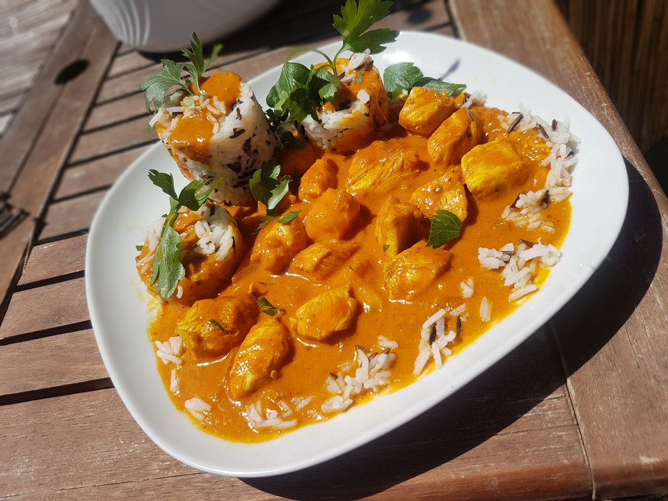 Indisches Chicken-Mango-Curry - Schnelle Rezepte