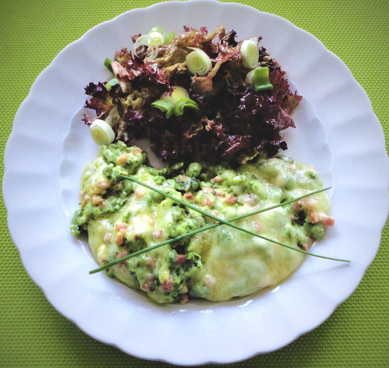 Kidas Käsespätzle-Auflauf mit Speck von SunnyKida | Chefkoch