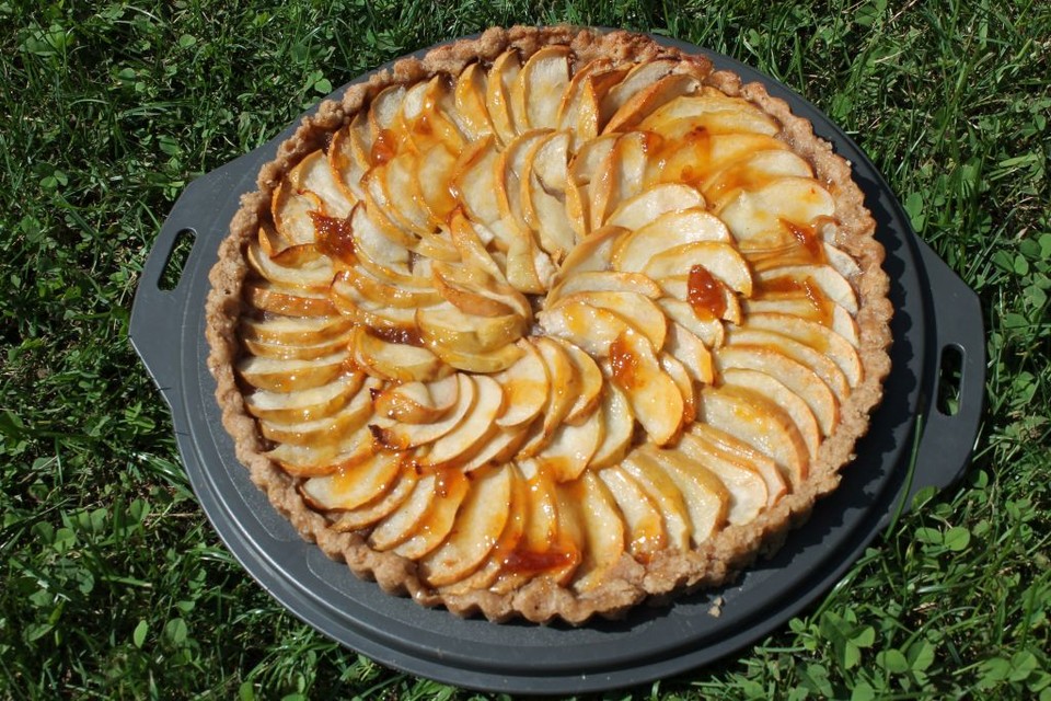 Französische Apfeltarte von JELI158 | Chefkoch