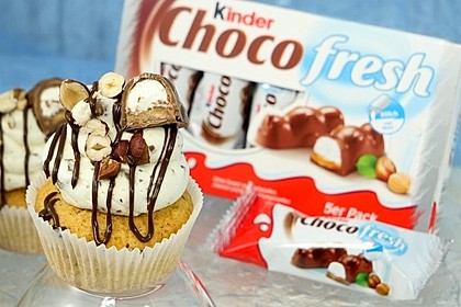 Kinder Choco Fresh Cupcakes (Bild)
