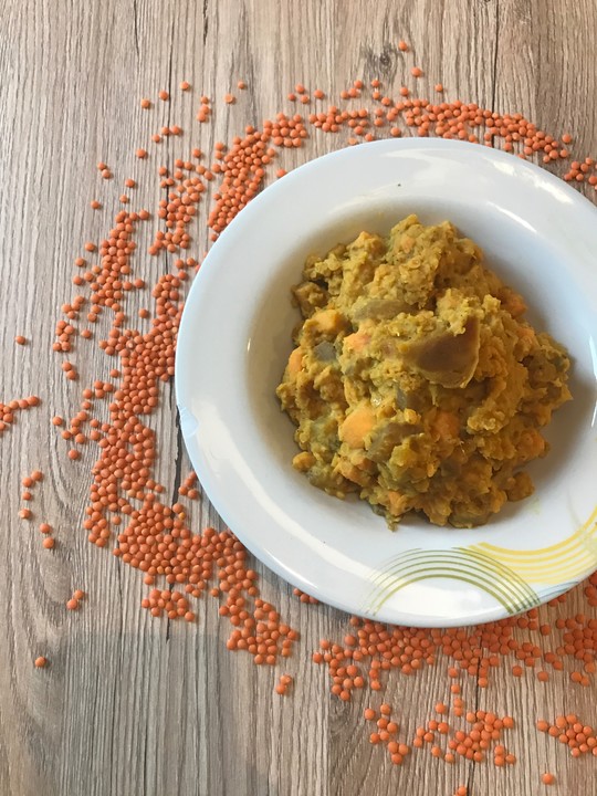 Rote-Linsen-Curry mit Süßkartoffeln und Mango von _caramel_ | Chefkoch