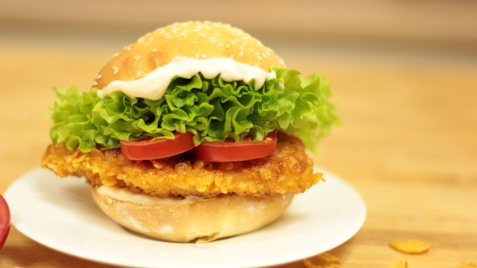 Crispy Chicken Burger von amerikanischkochenDE Chefkoch