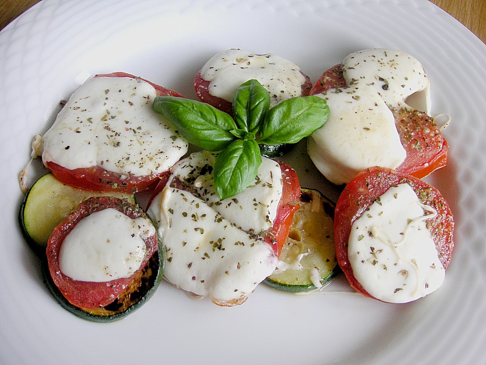 Zucchini - Mozzarella - Tomaten - Gemüse von Linan | Chefkoch