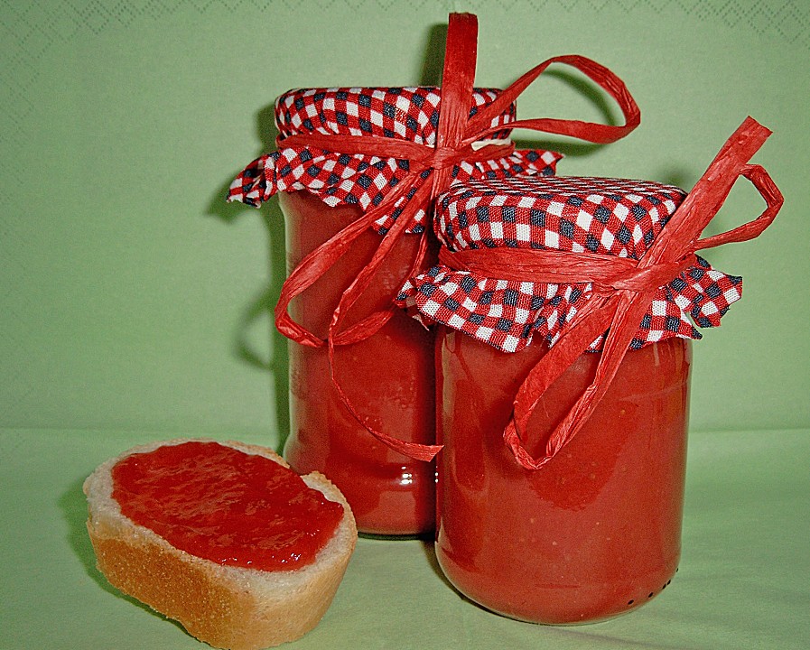 Erdbeer - Marzipan - Marmelade von renkleov | Chefkoch