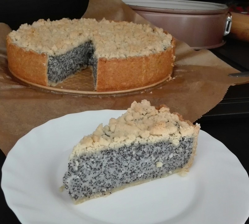 Mohnkuchen Mit Streuseln — Rezepte Suchen