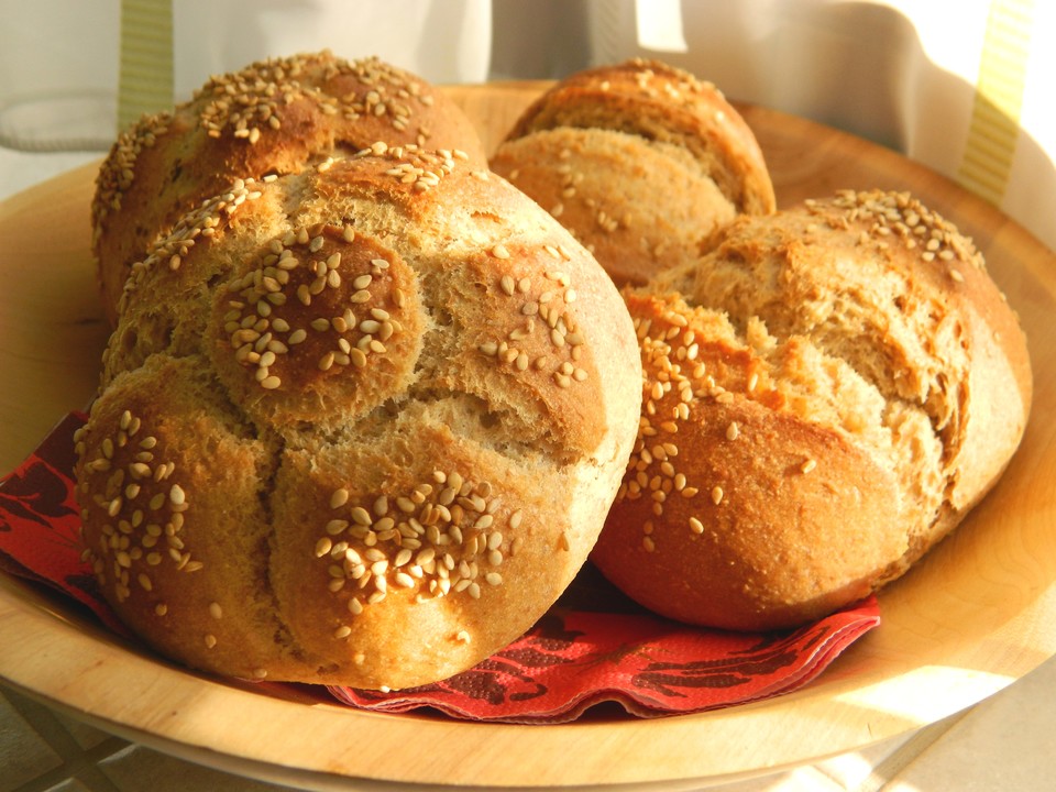 Brot und Brötchen mit Dinkel und Weizen von Orchidee16 | Chefkoch