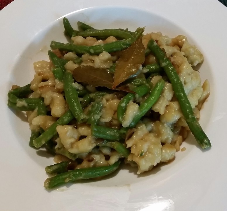 saure bohnen rezept schwäbisch