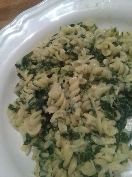 Spinatnudeln mit Frischkäse von mary0809 | Chefkoch Spinatnudeln mit Frischkäse von mary0809 | Chefkoch