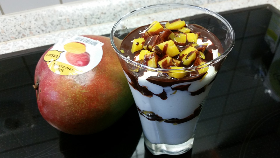 Low Carb Dessert mit frischer Mango von küchen_zauber Chefkoch