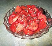 Pikante Erdbeeren (Bild)