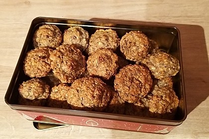 Gesunde Kekse mit Chiasamen, Mandeln und Quark (Bild)