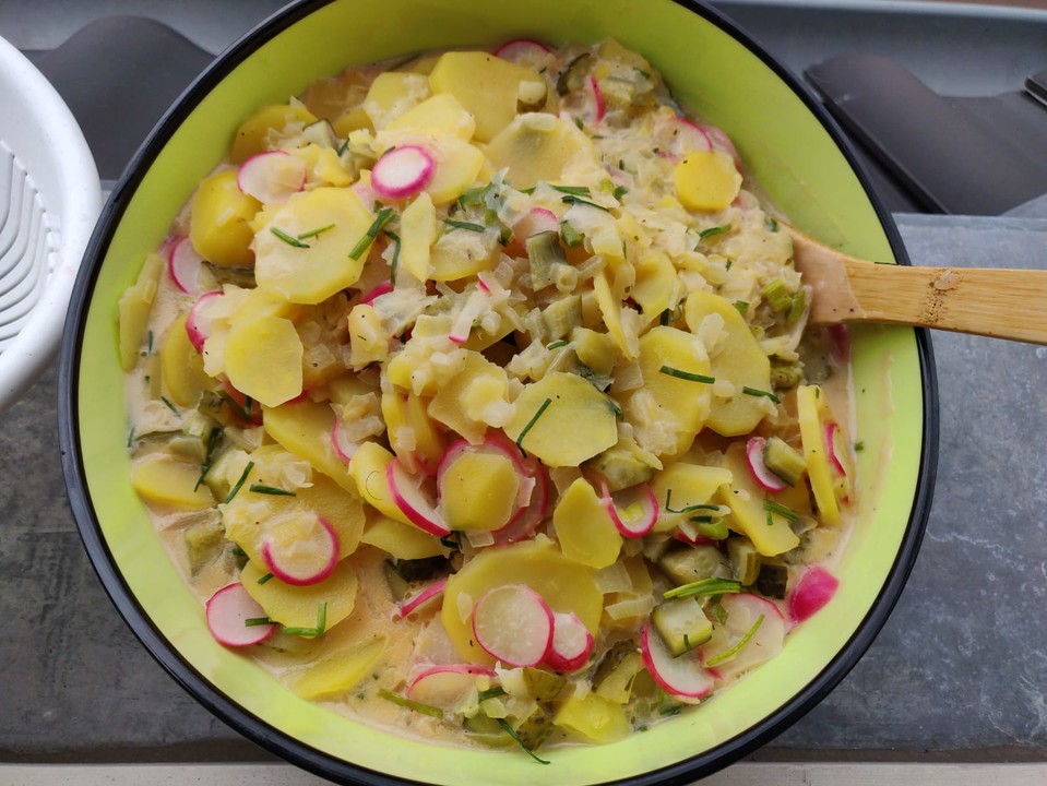 Kartoffelsalat ohne Mayonnaise von 0ldB0y | Chefkoch