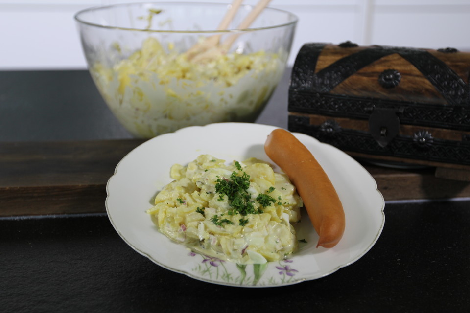 Kartoffelsalat von Oma Luise (aus den Familienschätzen) von ... Kartoffelsalat von Oma Luise (aus den Familienschätzen) von ...