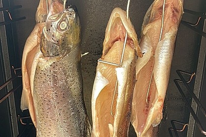 Geräucherter Wolfsbarsch (Bild)