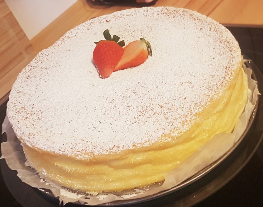 Japanischer Cheesecake Jiggly Cake von Backliebe_1997 Chefkoch