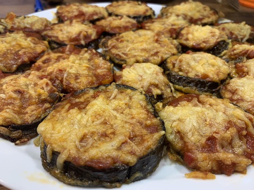 Frittierte Auberginen mit Tomatensauce von SuperSilli99 | Chefkoch
