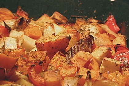 Süßkartoffel - Auflauf (Bild)