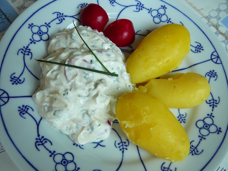 Herzhafter Quark mit Pellkartoffeln von Rike2 | Chefkoch