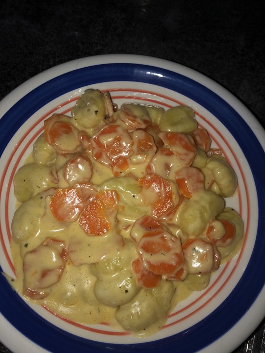 Gnocchi mit Rahm - Möhren von lordhelm11 | Chefkoch