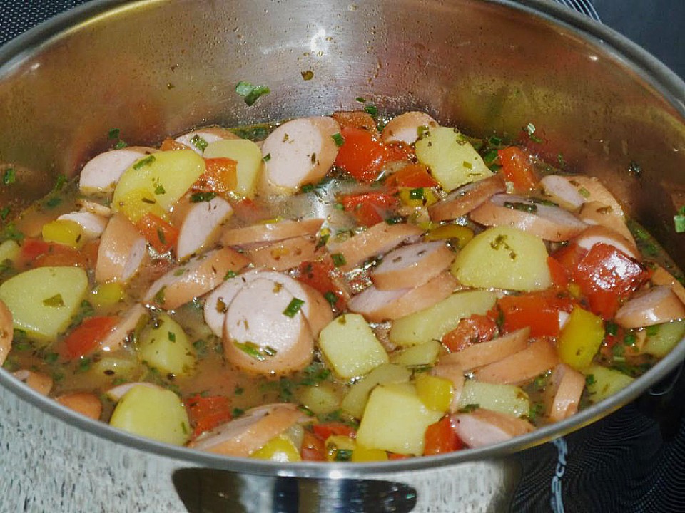 KartoffelPaprikaSuppe mit Crème fraîche von Ursula54 Chefkoch