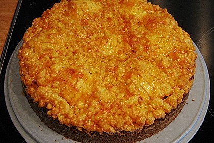 Marzipan - Apfelkuchen mit Streuseln (Bild)