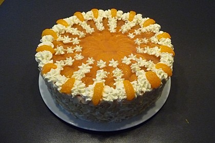 Mandarinen-Joghurt-Torte (Bild)