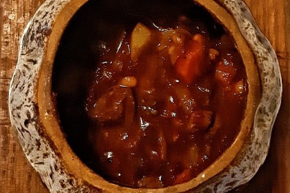 Tschanachi po Kawkaski - Tontopfgericht aus dem Kaukasus (Bild)