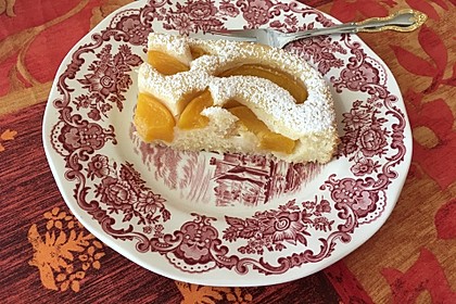 Buttermilchkuchen mit Aprikosen (Bild)