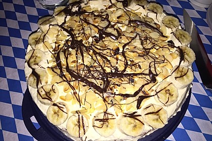 Bananensplit-Torte (Bild)