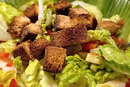 Leichter gemischter Salat mit Vinaigrette (Bild)