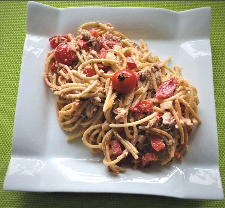 Spaghetti - Thunfisch - Salat von *Kristina* | Chefkoch