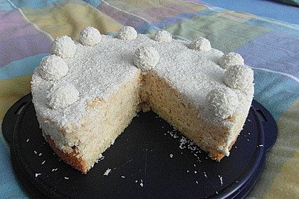 Falsche Raffaelo - Torte (Bild)