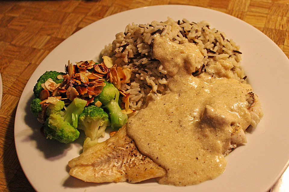 Bild: Rotbarsch, gebraten