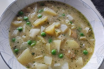 Kartoffel-Kohlrabi-Suppe mit Senf (Bild)