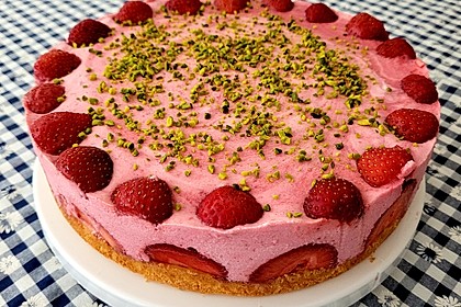 Erdbeer-Sekt-Torte (Bild)