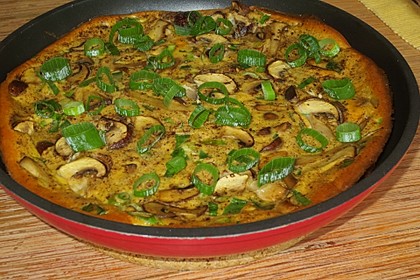 Pilz - Kräuter - Omelett (Bild)
