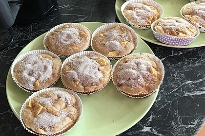 Apfel - Zimt - Muffins (Bild)