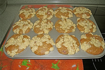 Himbeer - Streusel - Muffins (Bild)