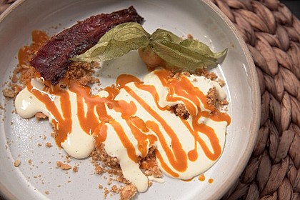 Deconstructed Sanddorn-Cheesecake (Bild)