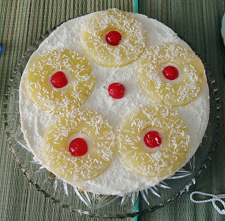 Ananas - Käse - Sahne - Torte von Sylv1802 | Chefkoch Ananas - Käse - Sahne - Torte von Sylv1802 | Chefkoch
