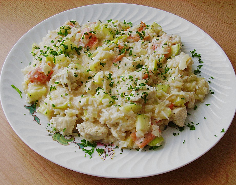 Gemüse - Hähnchen - Risotto von sunny_82 | Chefkoch