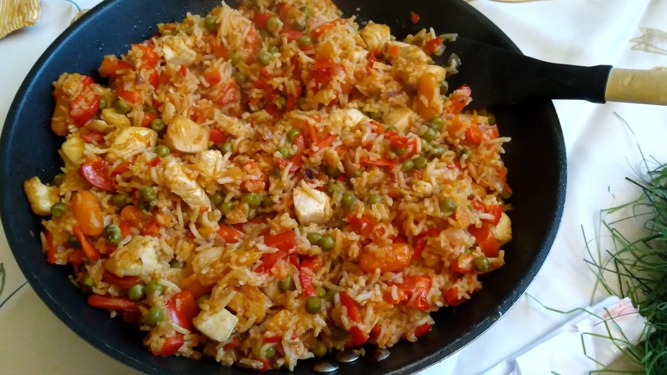 Hähnchen Paella von conny-sky | Chefkoch