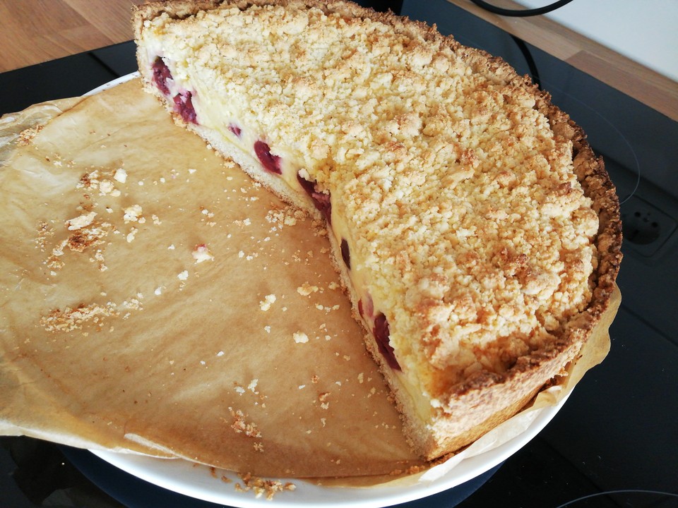 Schnelle Kirsch - Quark - Torte von Heeschen | Chefkoch