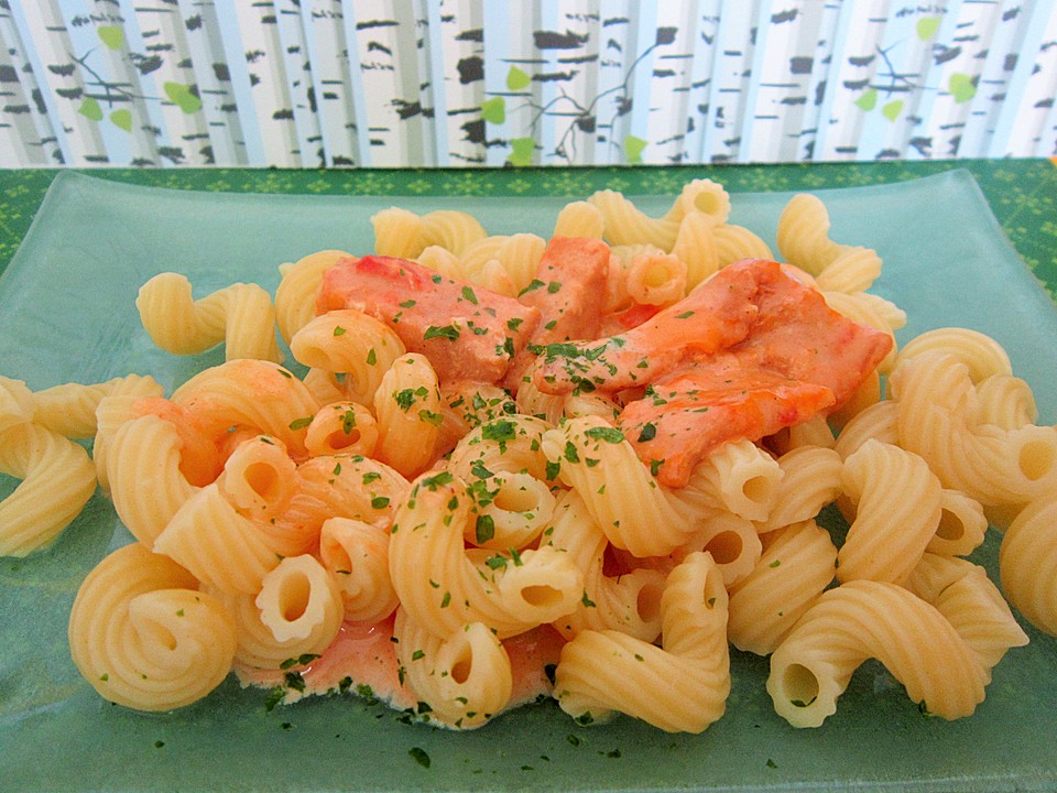 Lachs-Sahnesoße zu Nudeln von Angel_Kessy | Chefkoch