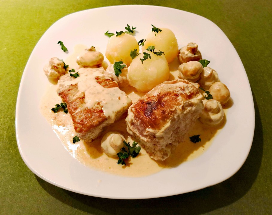 Dänischer Filetbraten mit Senfsauce von goissle | Chefkoch
