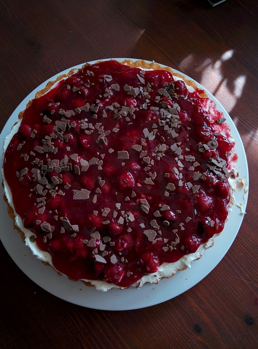 Schneller Rote-Grütze-Kuchen mit Schmand von Joseph!ne | Chefkoch Schneller Rote-Grütze-Kuchen mit Schmand von Joseph!ne | Chefkoch